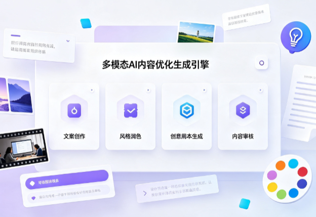 武清区AI智能内容优化创新 多模态生成技术丰富数字内容创作生态